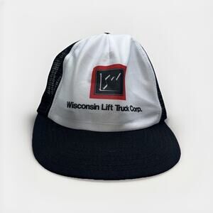 Eagle.wear Snapback Wisconsin Lift Truck Corporation Mesh Trucker Style Hat Cap